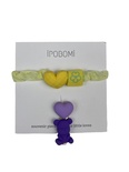 İpobomi Heart And Bear 2 Li Set Saç Tokası