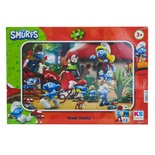 Ks Puzzle Smr 704 Smurf Şirinler Frame Puzzle 24 Parça -ks Puzzle