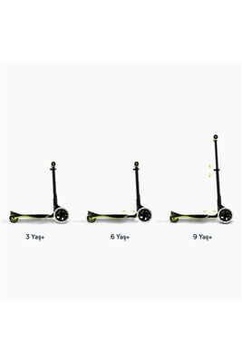 SmarTrike Xtend 3 Aşamalı Büyüyebilen Çocuk Scooterı (3-12 Yaş) - Lime