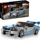 LEGO® Speed Champions Daha Hızlı Daha Öfkeli Nissan Skyline GT-R(R34)76917 - 9 Yaş Üzeri Için Yarış Arabası Modeli Içeren Koleksiyonluk ve Sergilenebilir Yaratıcı Oyuncak Model Yapım Seti (319 Parça)