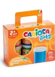 Carioca Yıkanabilir Parmak Boyası 6 Renk x 80 gr