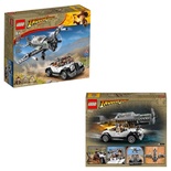 77012 Lego Indiana Jones Avcı Uçağı Takibi 387 parça +8 yaş