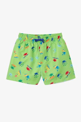 Erkek Çocuk Colorful Crab Şort 6-7 Beden