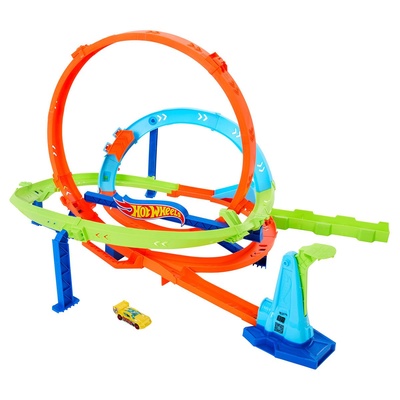 HTK16 Hot Wheels Bumerang Çemberli Yariş Pisti