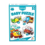 Baby Puzzle - Taşıtlar / +12 ay