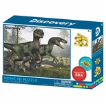 Prime 3D - Velociraptor 100 Parça Puzzle 10682