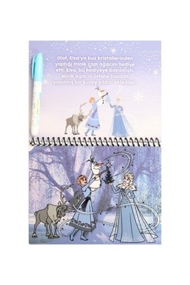 Frozen Karlar Ülkesi Elsa Anna Sihirli Boyama Kitabı