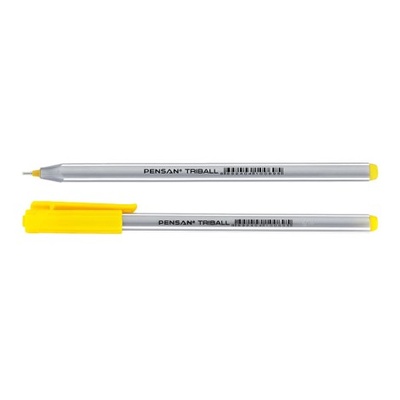 Pensan Triball TüKenmez Kalem Sarı 12'Li