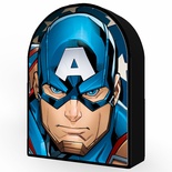 Prime 3D - Captain America 300 Parça Puzzle 35584 - Metal Kutu