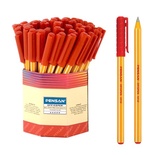 Pensan Ofispen 1010 Tükenmez Kalem Kırmızı 1mm 60'Lı
