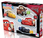 KS Baby Puzzle Cars My First Puzzle 4 in 1 Çerçevesiz