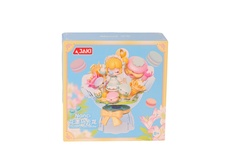 HK122 JAKİ ÇİÇEK BUKETİ 145 PARÇA BLOCK OYUNCAK