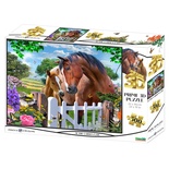 Prime 3D - At The Garden Gate 500 Parça Yetişkin Puzzle 10046