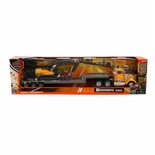 1:43 Long Haul Kenworth Taşıyıcı Tır ve Ekskavatör -Sunman