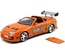 Hızlı ve Öfkeli Fast And Furious 1995 Toyota Supra 1:24 Ölçekli Pres Döküm Araba  Brian O'conner Figürü Dahil
