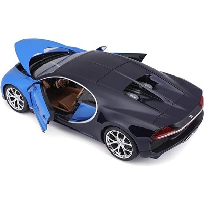 Bburago Bugatti Chiron Mavi 1/18 Model Araba