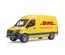 BR02671 Mercedes-Benz Sprinter DHL Kamyonu ve Sürücüsü +4 yaş