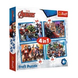 -34386  The Avengers 4IN1  Puzzle