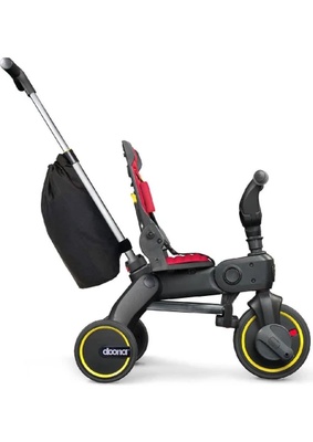 Doona Liki Trike Tek Parça Katlanır 3 Tekerlekli Bebek Bisikleti S3 - Flame Red