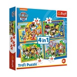 -34395 Paw Patrol 4IN1 Puzzle