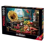 Gramofon 1000 Parça Puzzle -Anatolian