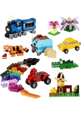 LEGO ® Classic Orta Boy Yaratıcı Parçalar Yapım Kutusu 10696 - 4 Yaş ve Üzeri Çocuklar için Yaratıcı Oyuncak Yapım Seti (484 Parça)