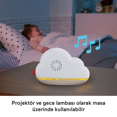 Fisher-Price® Mutlu Bulutlar Dönence ve Uyku Arkadaşı
