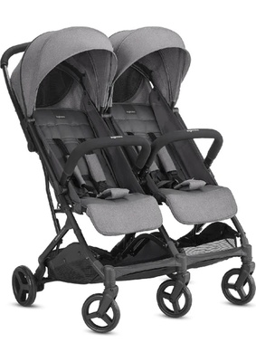 Inglesina Twin Sketch Tek El Tek Hamle ile Katlanıp Açılan İkiz Bebek Arabası