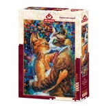 Art Puzzle Aşık Kedilerin Dansı 1000 Parça Puzzle