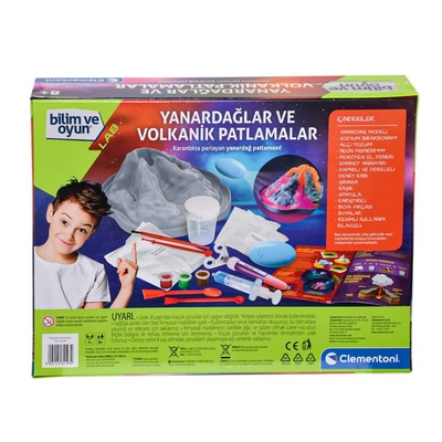 Yanardağlar ve Volkanik Patlamalar - Bilim ve Oyun +8 yaş