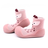 Attipas Endangered Animals Fox Barefoot İlk Adım Ayakkabısı (Pembe) A20EN