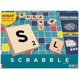 JLJ64 Scrabble Orijinal Ahşap İkisi Bir Arada Türkçe