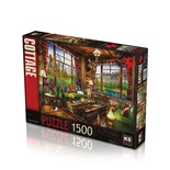 Dağ Evi 1500 Parça Puzzle -KS Puzzle