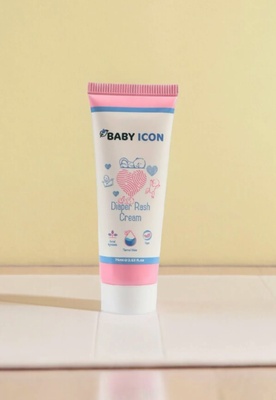 Baby İcon Pişik Önleyici Ve Onarıcı Krem -75 ml Doğal, Vegan