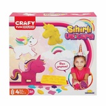 3002090 Crafy Sihirli Unicorn Oyun Hamuru Seti 200 g 11 Parça