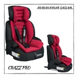 Convers Baby Crozz Pro İsofixli  9-36 Kg Bebek Oto Koltuğu Bordo