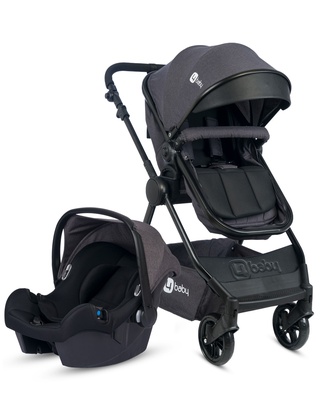 4Baby Comfort Plus Siyah Travel Sistem-Antrasit