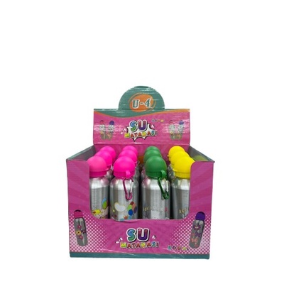 U-4 Metal Su Matarası Kız 500 Ml 12'Li Kutu