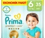 Prima Bebek Bezi Premium Care 6 Numara 35'li 13+ Kg Ekonomik Paket
