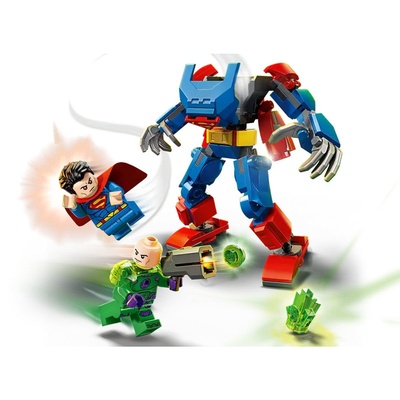 76302 Lego DC Superman Robotu ve Lex Luthor 'a Karşı 120 parça +6 yaş