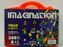 PBB480-1 Çantalı Petto Blok Seti 360 Parça-Gepettoys