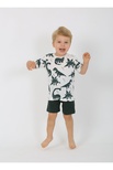 Luggi Baby Erkek Çoçuk Desenli Penye 2 İplik T-Shirt-Şort 2'Li Takim