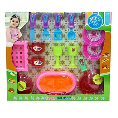 Melih Toys Kutulu Yemek Seti 14 Parça Mlh-021