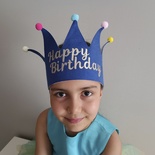 Simone Jr. Simone Jr. Prens Ve Prenses Tacı - Happy Birthday 2