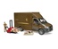 Mercedes Benz Sprinter UPS Kargo Aracı + Transpalet ve Figür +4 yaş