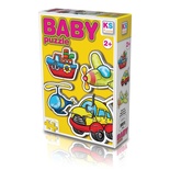 KS Baby Puzzle - Ulaşım Araçları / 15 Parça Puzzle / +2 yaş