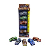 828-303 MİNECRAFTLI ÇEK BIRAK 5Lİ ARABA- HLT