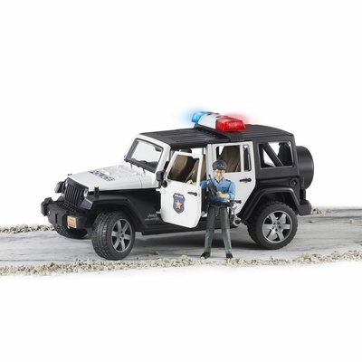Bruder 02526 Jeep Wrangler U.R Polis Memuru Polis Arabası