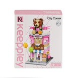 KP0109 Keeppley Teddy Theme Store Blok Seti -Vagon life