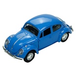 12 cm. Pastel Çek Bırak 1:36 Mavi Renk Diecast Araba